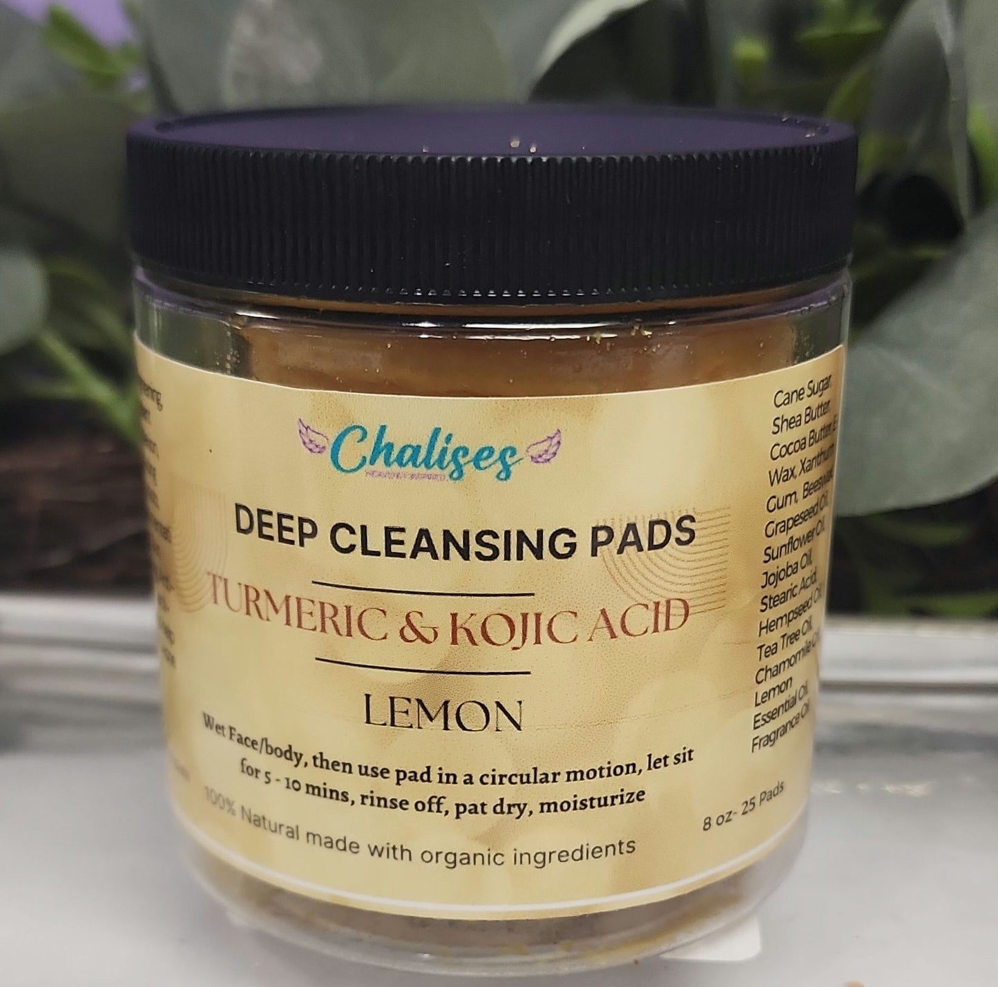 Wash n Glo Turmeric & Kojic Acid Cleansing Pads image 1